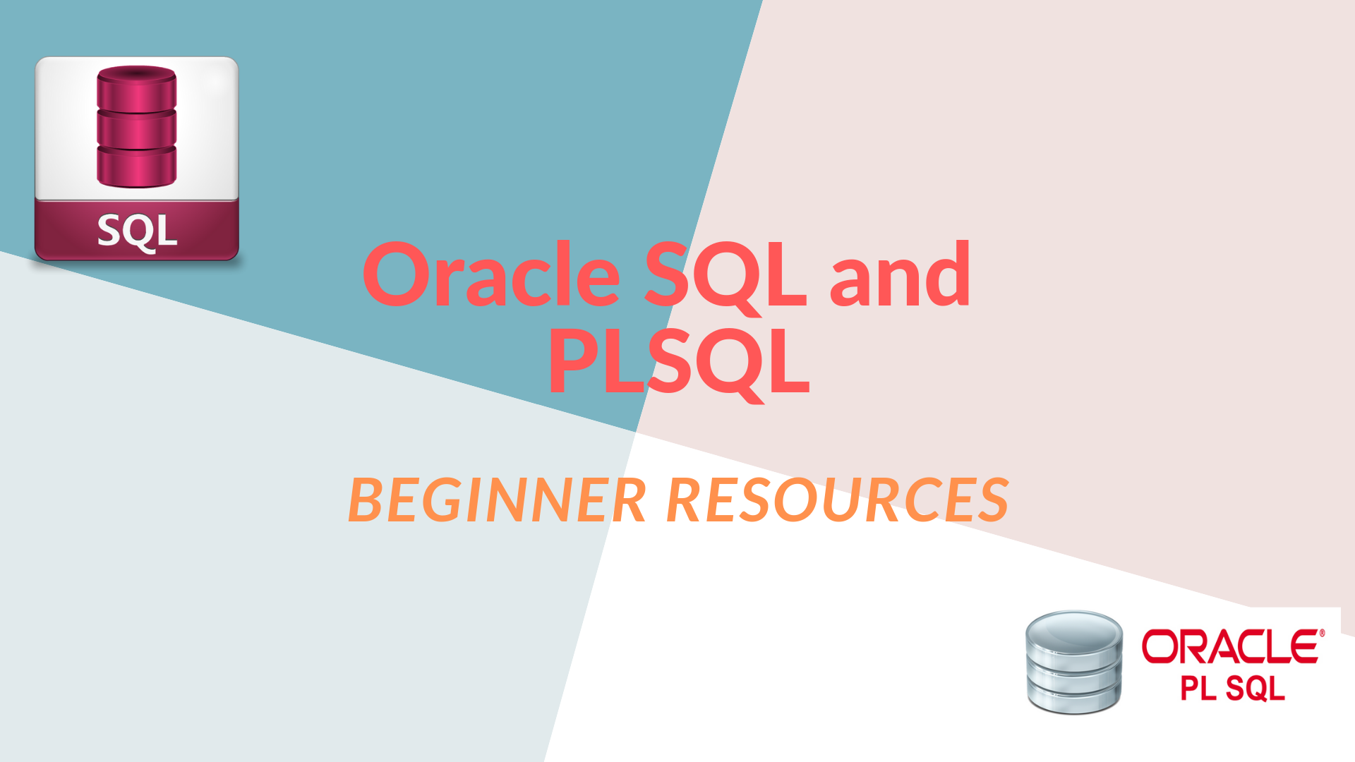 Oracle SQL and PLSQL Beginner Resources - QUEST4APPS